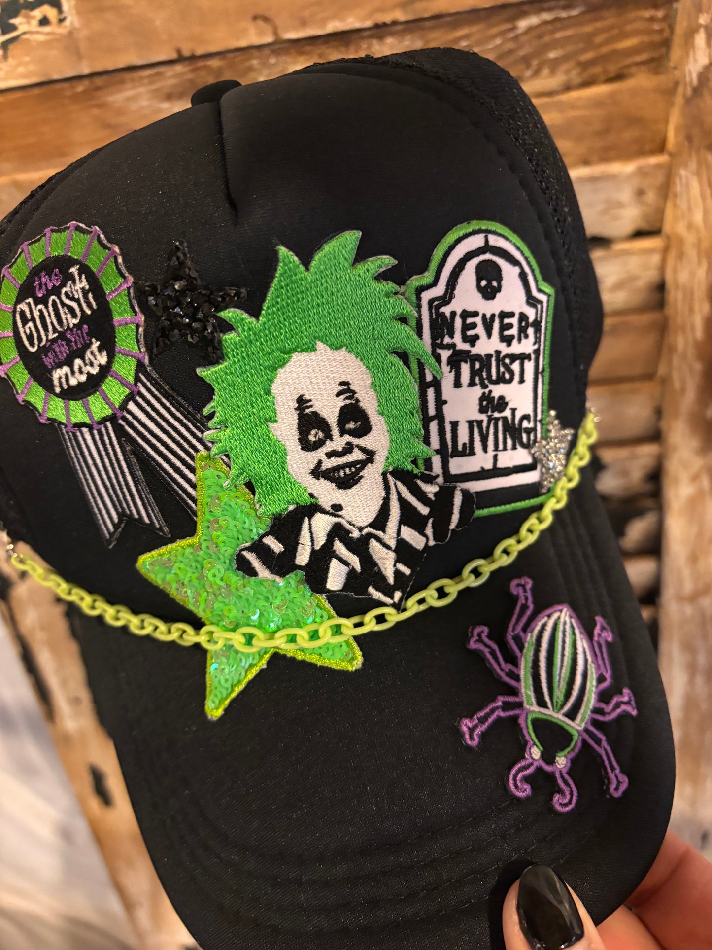BEETLE JUICE HAT