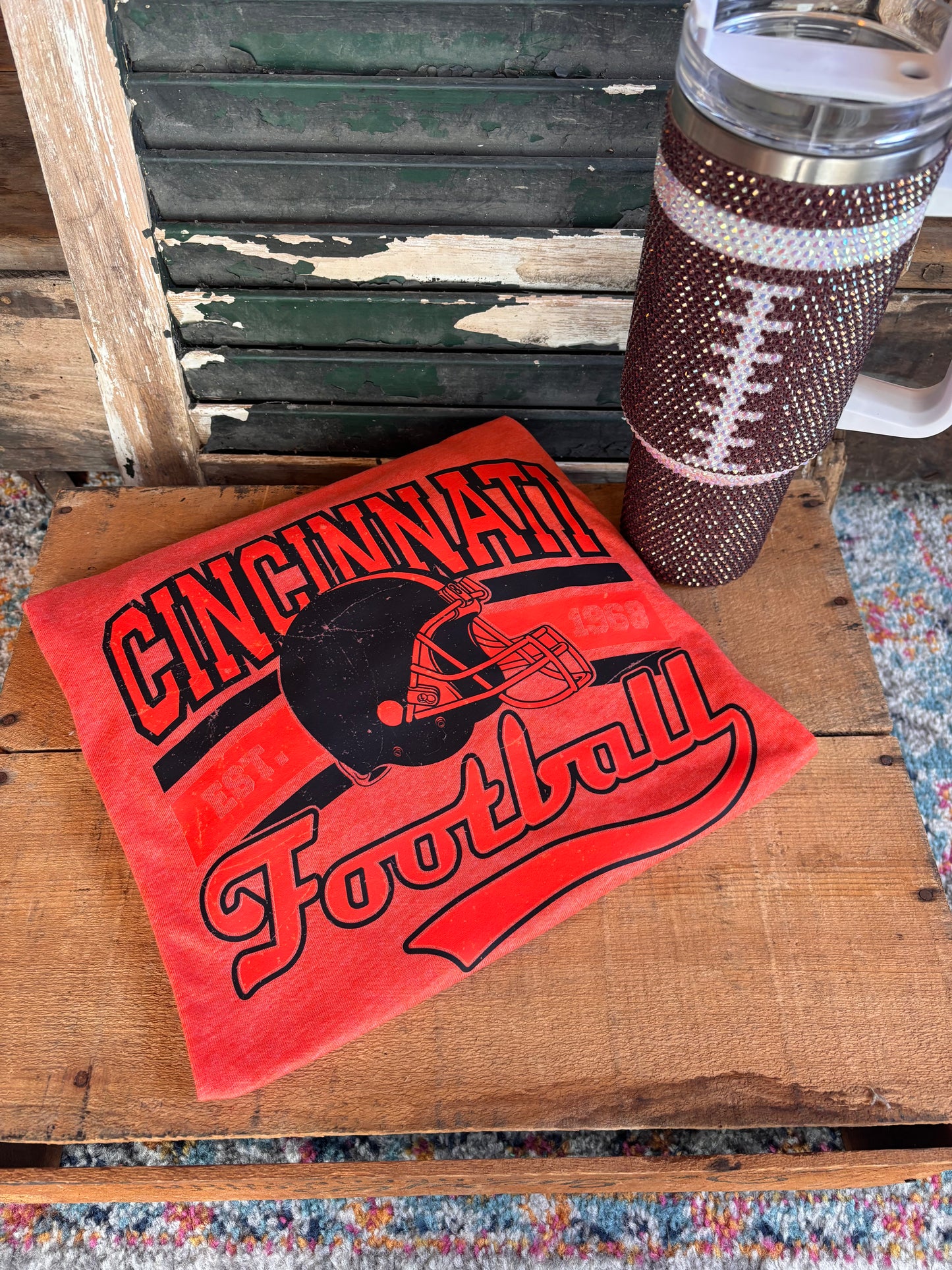 Cincinnati Football Tee