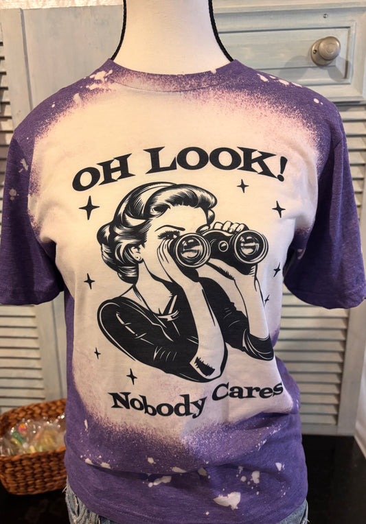 OH LOOK, NOBODY CARES