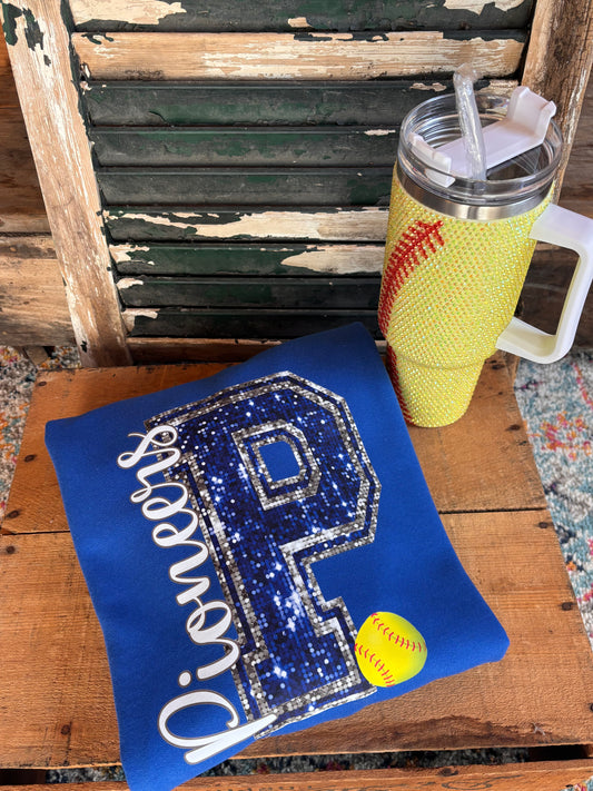 Pioneers Softball Sweatshirt | Spirit Wear